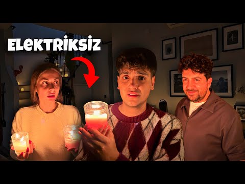 ELEKTRİKSİZ BİR GECE!! Melih Yıldırım | Sıla Beyoğlu | Serkan 