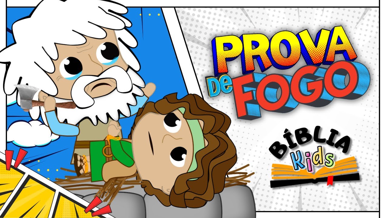 Abraão em: A PROVA DE FOGO🌈📖BÍBLIA kIDS