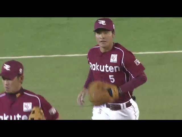 【1回裏】思わず唸る!! イーグルス・茂木の美技!! 2016/8/10 M-E