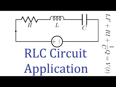 RLC Circuits - Differential Equation Application