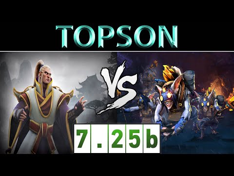 TOPSON [Invoker] vs [Meepo] ► SEA Ranked ► Dota 2 7.25b