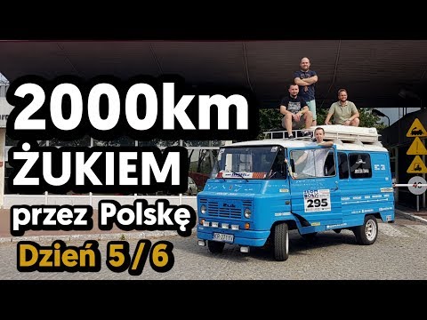 2000 km ŻUKIEM przez Polskę. Dzień 5 i 6.
