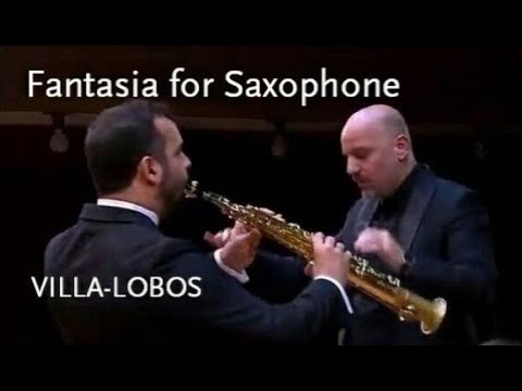 Fantasia for Saxophone • Villa-Lobos • Nicolas Arsenijevic