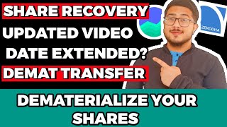 DEMATERIALIZE YOUR PHYSICAL SHARES [UPDATED VIDEO] | DATE EXTENDED?