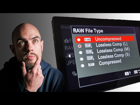 Sony A7IV Image Quality - Uncompressed vs. Compressed RAW