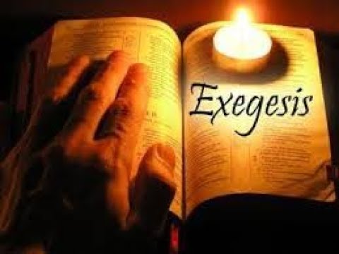 Lesson 1: Introduction to Exegesis; Introduction to the Hebrew Accent System