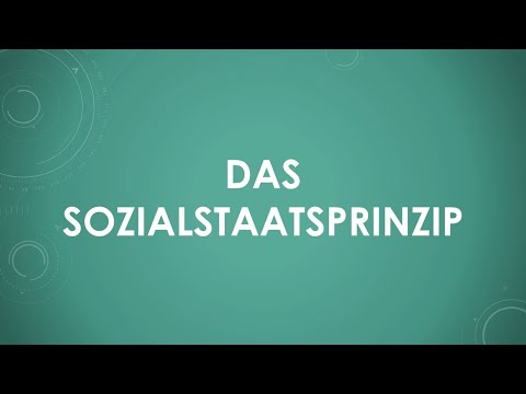 Das Sozialstaatsprinzip einfach und kurz erklärt