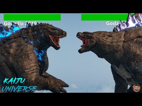 Legendary Godzilla Wars ! With Healthbars | 2014 -2019