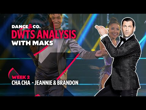 DWTS MAKS ANALYSIS: Week 2 - Jeannie Mai & Brandon Armstrong's Cha Cha