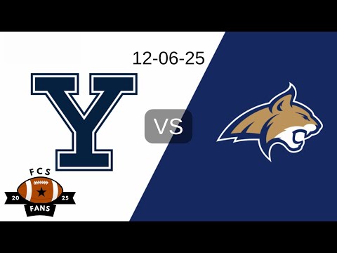 FCS Playoffs Round 2 - Yale vs. Montana State Extended Highlights - 12-06-25