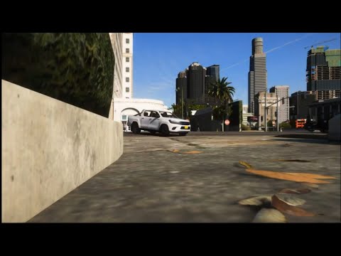 Gta v | Toyota Hilux 2018 | Gta v cars mod video | CrazyGamer