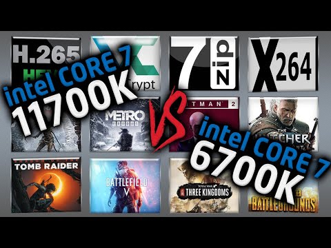 Intel i7 11700K vs i7 6700K Benchmarks – 15 Tests 🔥