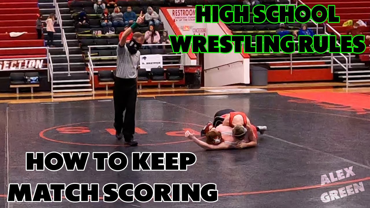 High School Wrestling Rules #43: How to Keep Score
