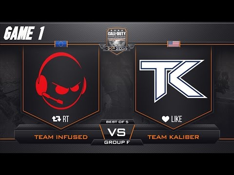 Team Infused vs Team Kaliber - Game 1 - Pool Play - Call of Duty World League Championship 2016