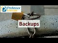 Backups CompTIA Security SY0 701 3 4