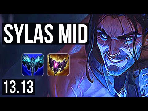 SYLAS vs RUMBLE (MID) | 7/0/3, 900+ games, 1.0M mastery, Godlike | NA Master | 13.13