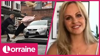 Corrie's Tina O'Brien Reveals Behind The Scenes of First Ever Socially Distanced Stunt | Lorraine video