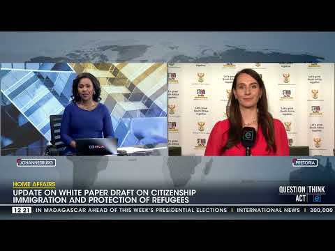 Update on White Paper draft on citizenship, immigration and refugee protection