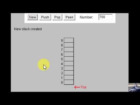 Animation: Stack Operations – Island Class