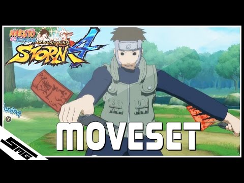 Naruto Ultimate Ninja Storm 4 - Yamato COMPLETE Moveset