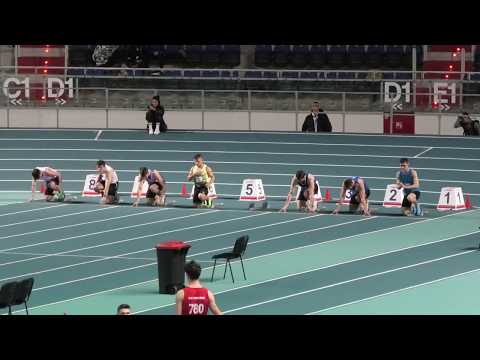 60m M bieg 1 - Toruń 20200118