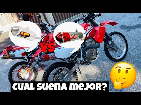 MOFLERIA FMF VS BIGGUN CUAL SUENA MAS DURO?? Hondaxr650l