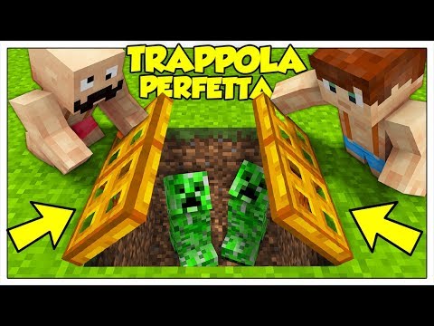 COME CREARE LA MIGLIORE TRAPPOLA PER CREEPER! - Minecraft ITA