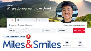How to Book Awards on Turkish Miles&Smiles