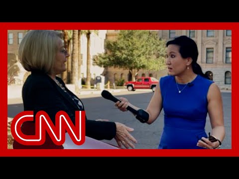 CNN confronts woman behind bogus Arizona election audit