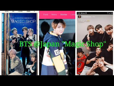 BTS 191123 5th Muster in Chiba Japan/ Magic shop/Jungkook/V