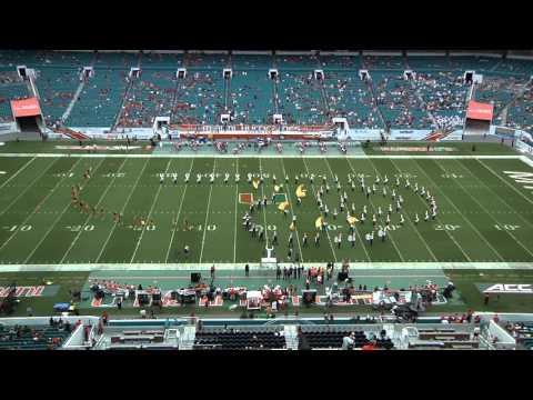 2015 University of Miami Frost Band of the Hour - 11/21 halftime show Rihanna Show parts 1&2