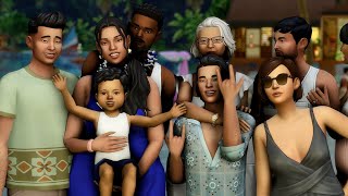 Finally creating a family tree for my biggest Sims family :)