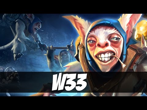 w33 Plays Meepo - Dota 2