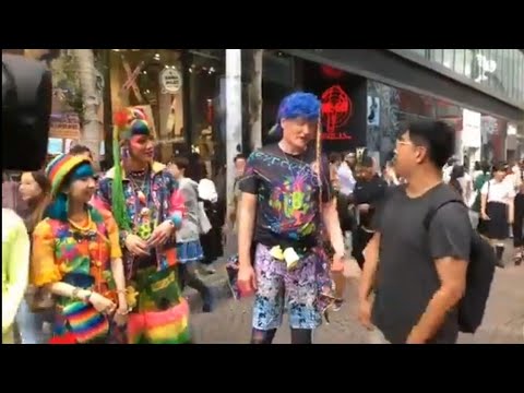 Conan hits the street of Harajuku in Tokyo, Facebook live