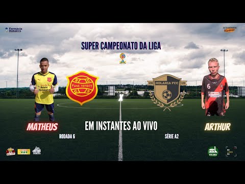 1 TEMPO DE CHACARA X HOLARIA - SEXTA RODADA - SERIE A2 - SUPER CAMPEONATO DA LIGA