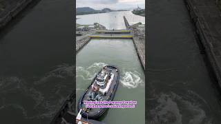 Moving into the Panama Canal on Holland America Koningsdam!  #CruiseLife #Cruising