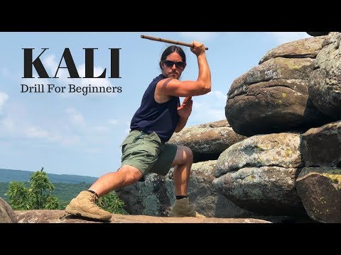 Easiest Single Stick Basics for KALI BEGINNERS - Escrima Stick Fighting