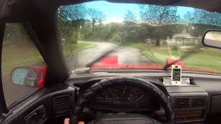 FC3C Non Turbo Rx7 Vert Gopro POV street drifting and general fuckingaroundness in the rain.