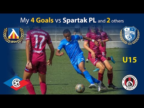 U15 soccer drills and goals by Steven Gaote - 4 goals in one game
