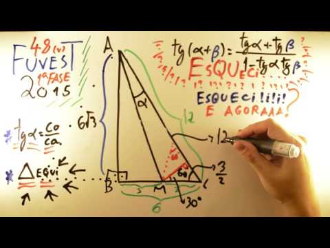 FUVEST 2015 - Matemática 48 - 1ª fase Prova V - SOLUÇÃO ALTERNATIVA
