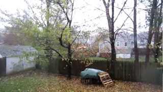 preview picture of video 'Sandy 5:00 PM New Providence / New Jersey'