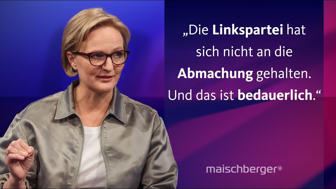 Franziska Brantner und Mathias Middelberg über Bas' Rücktritt & Berliner Sondierungen | maischberger