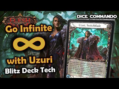 Go Infinite with Uzuri - Blitz Deck Tech | Flesh and Blood TCG | Go Again! Ep353