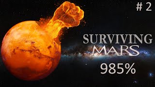 Стрим - 985% сложности Surviving Mars Below and Beyond #3