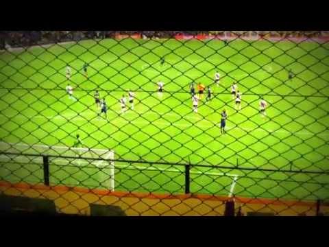 Gol de Pavón en HD desde la tribuna.