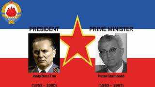 The  National Anthem of Yugoslavia "Hej Slaveni" (1945 - 1992) 
