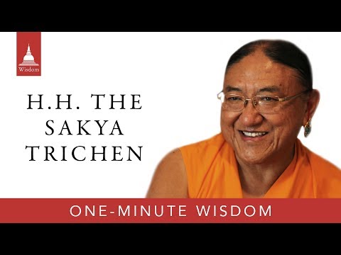 Practice Advice from H.H. the Sakya Trichen