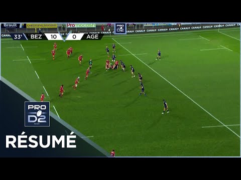 PRO D2 - Résumé AS Béziers Hérault-SU Agen: 29-3 - J19 - Saison 2021/2022