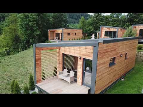 Satul de vacanță La Kuburi Slănic Moldova - Kuburi realizate de EcoKit