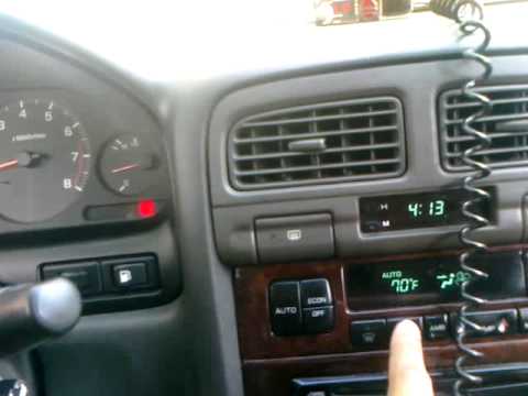 1999 Infiniti I30 irratic idle